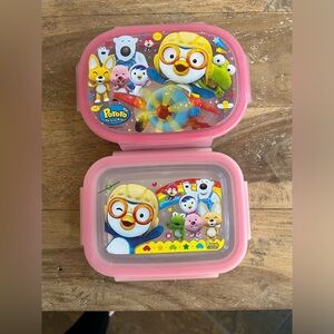 Pororo stainless steel containers